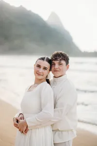 hanea beach couples shoot engagement modest orthodox-28