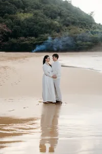 hanea beach couples shoot engagement modest orthodox-58