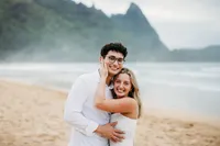surprise proposal at tunnels beach kauai-39