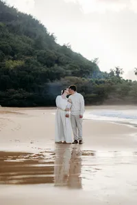hanea beach couples shoot engagement modest orthodox-61