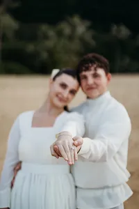 hanea beach couples shoot engagement modest orthodox-6