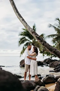 Anini Beach Kauai Couples Photography-5