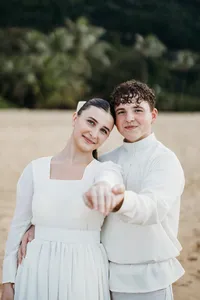 hanea beach couples shoot engagement modest orthodox-7