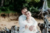 hanea beach couples shoot engagement modest orthodox-41