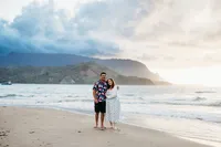 Hanalei Pier Engagement Photographer-7