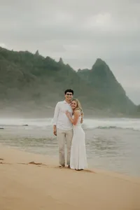 surprise proposal at tunnels beach kauai-11