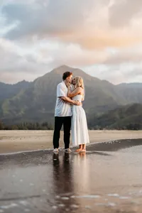 Engagement Photographer Hanalei Bay Kauai-23