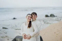 hanea beach couples shoot engagement modest orthodox-73