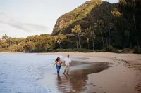 Maternity Photos at Cannons Beach Haena Kauai-15