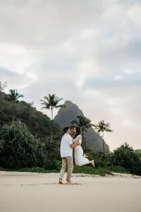 cannons beach couples shoot north shore kauai engagement-48