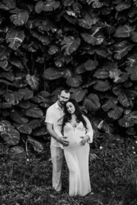 Maternity Photos at Cannons Beach Haena Kauai-25