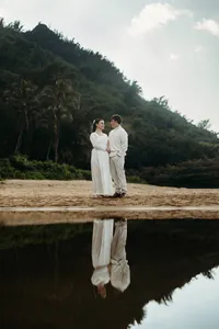 hanea beach couples shoot engagement modest orthodox-3