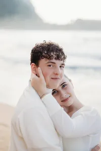 hanea beach couples shoot engagement modest orthodox-18
