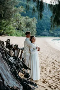 hanea beach couples shoot engagement modest orthodox-37