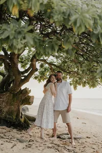 Anini Beach Kauai Couples Photography-28
