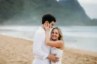 surprise proposal at tunnels beach kauai-43