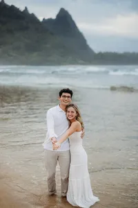 surprise proposal at tunnels beach kauai-21