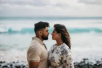 Surprise Proposal Engagement at Shipwreck Beach Hyatt Poipu-7