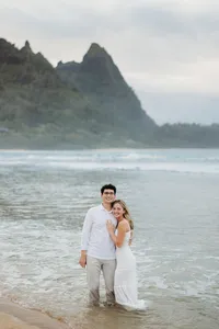 surprise proposal at tunnels beach kauai-20