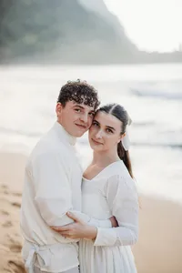 hanea beach couples shoot engagement modest orthodox-13