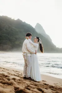 hanea beach couples shoot engagement modest orthodox-10