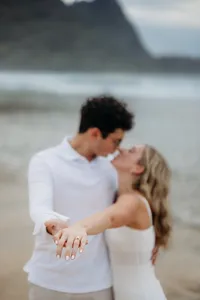 surprise proposal at tunnels beach kauai-22