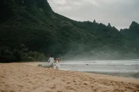 surprise proposal at tunnels beach kauai-28