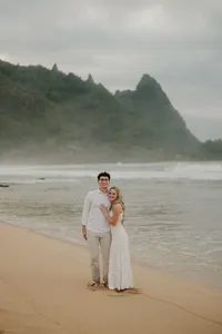 surprise proposal at tunnels beach kauai-10