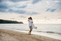 Anini Beach Kauai Couples Photography-9