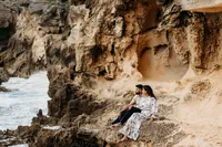 Surprise Proposal Engagement at Shipwreck Beach Hyatt Poipu-12