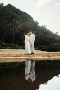 hanea beach couples shoot engagement modest orthodox-5