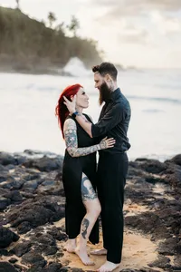 couples engagement photographer secret beach kauai-5