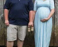 Maternity session detail