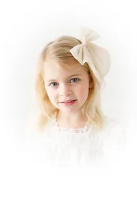 Professional child portrait from heirloom photography session