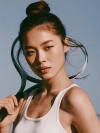Sporty Woman Outdoors