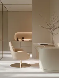 Minimalist-Interior-Workspace