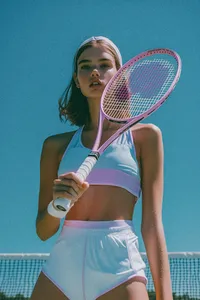 Tennis Court Portrait (2)