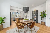 open concept dining room
