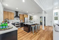 open concept kitchen cafe appliances