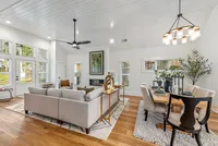 living room and dining room combo