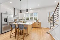 bar seating in kitchen