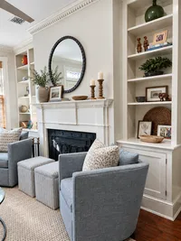 Royal St Living Fireplace
