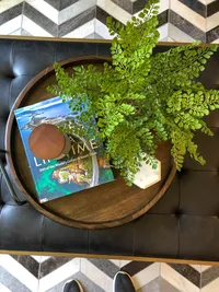 Masculine interior design project by Patina Design Co. McLean, VA