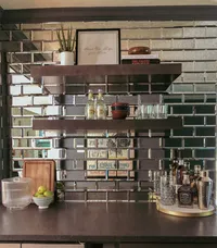 Masculine interior design project by Patina Design Co. McLean, VA
