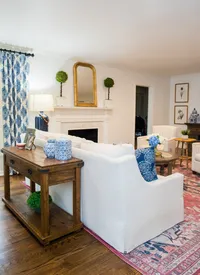 Fresh traditional living room