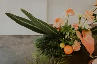 Tropical Summer Citrus Wedding Wedding Florals