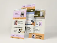 Template de site internet showit créatif et coloré pour coach.
