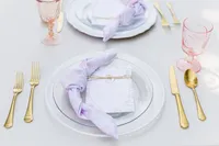table setting at Unity Village wedding