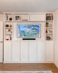ikea-billy-bookcase-media-wall-finished-styled-2