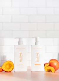 NATIVE shampoo product photography